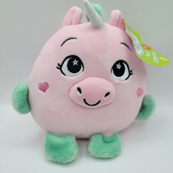 NEW Spark Create Imagine Unicorn Squishy Stuffed Animal - 6" Plush - Picture 1 of 5